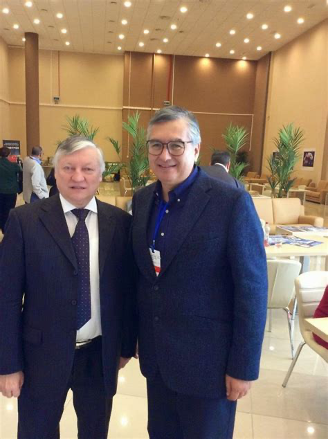 Con Anatoly Karpov